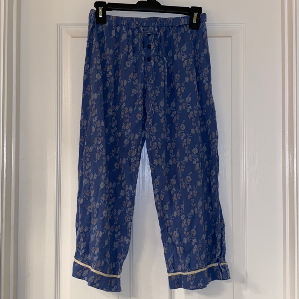 Primark Small Blue and White Floral Pajama